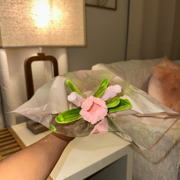 Pink Tulip Flower Bouquet - Picture 2 of 4